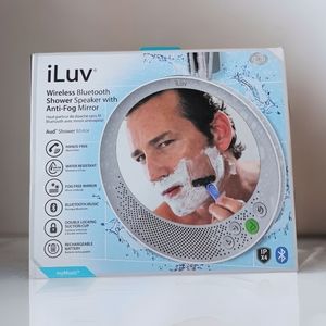 💕2/$20💕iLuv Wireless Shower Speaker‎ with Anti Fog Mirror